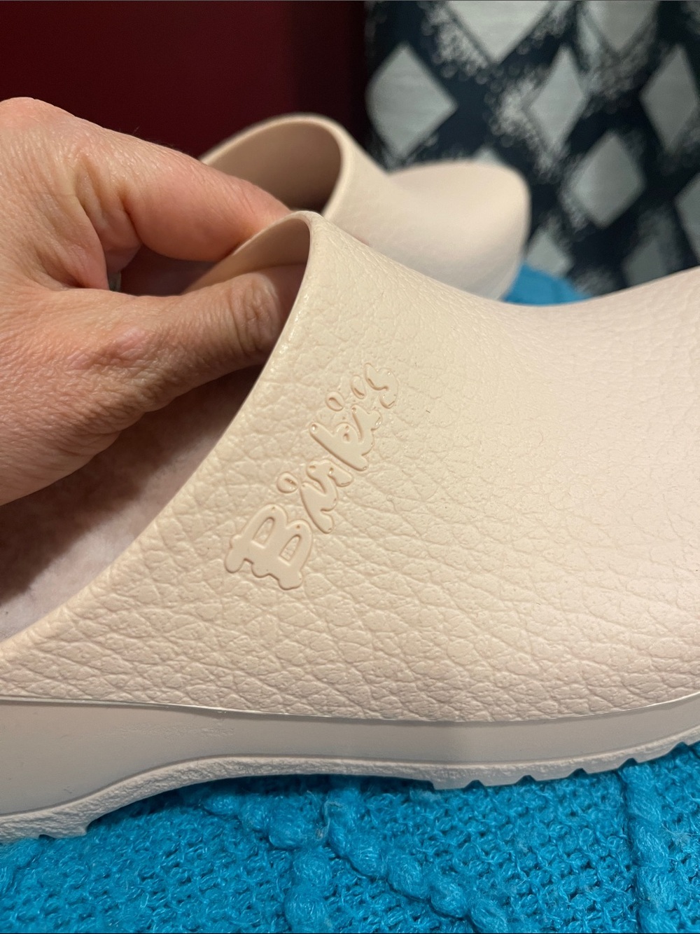 Birkenstock Women's Slip-On Clog in Light Pink - Picture 9 of 10